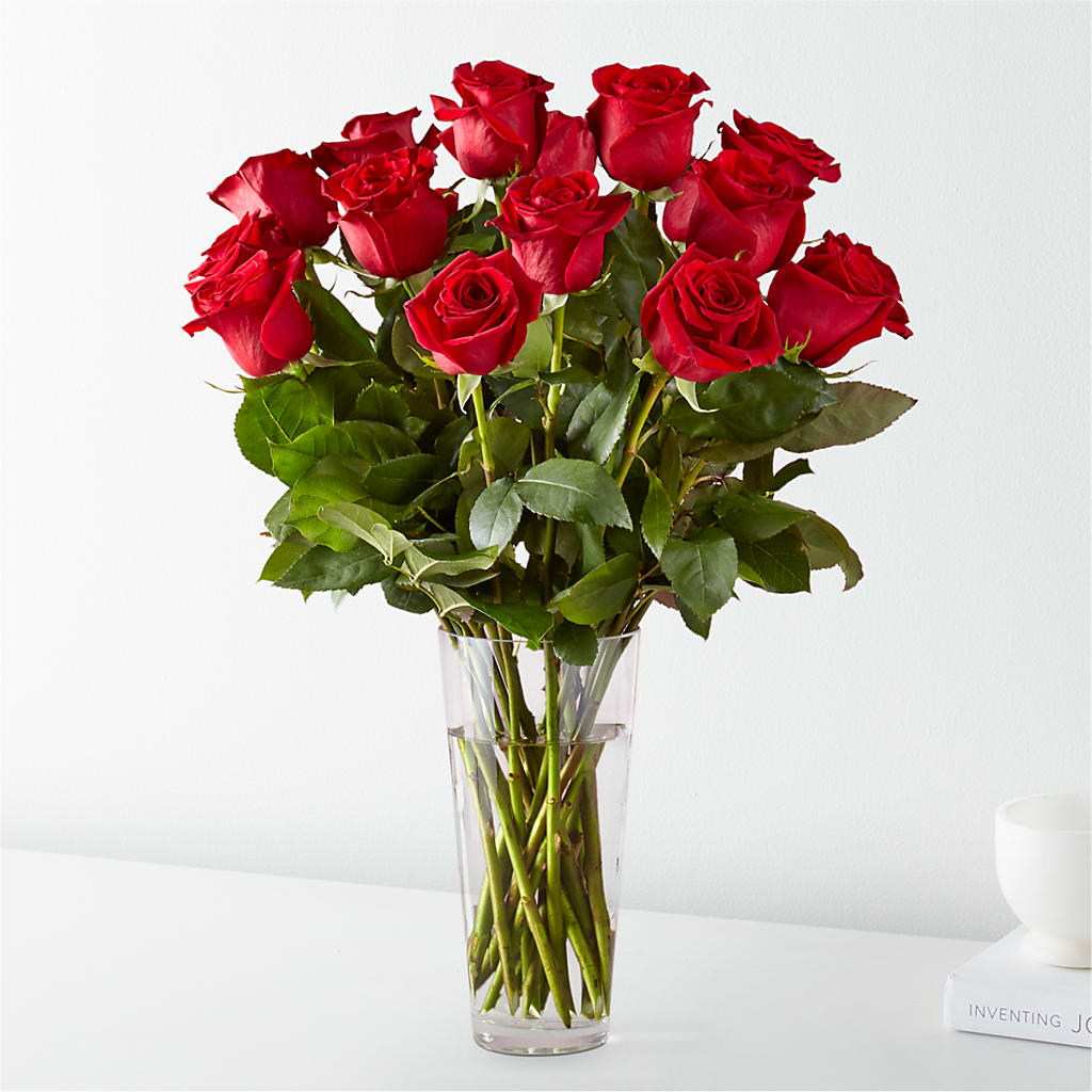 Long Stem Red Rose Bouquet – LAKELINE FLORIST & GIFTS, Austin TX
