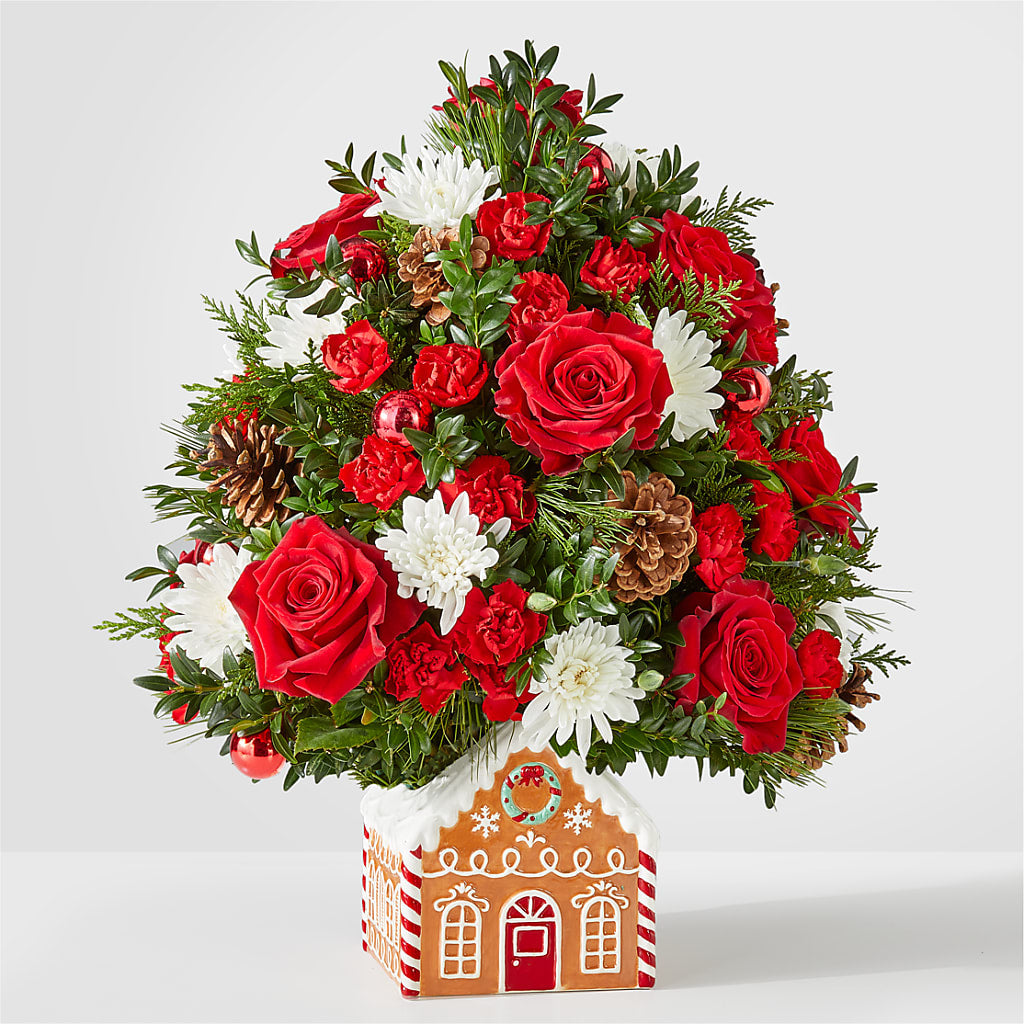 Spiced Gingerbread Tree – LAKELINE FLORIST & GIFTS, Austin TX