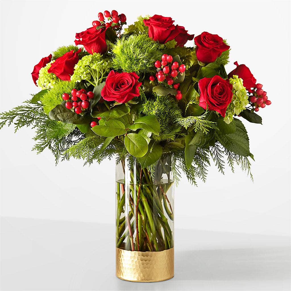 Plaid Throw Bouquet – LAKELINE FLORIST & GIFTS, Austin TX