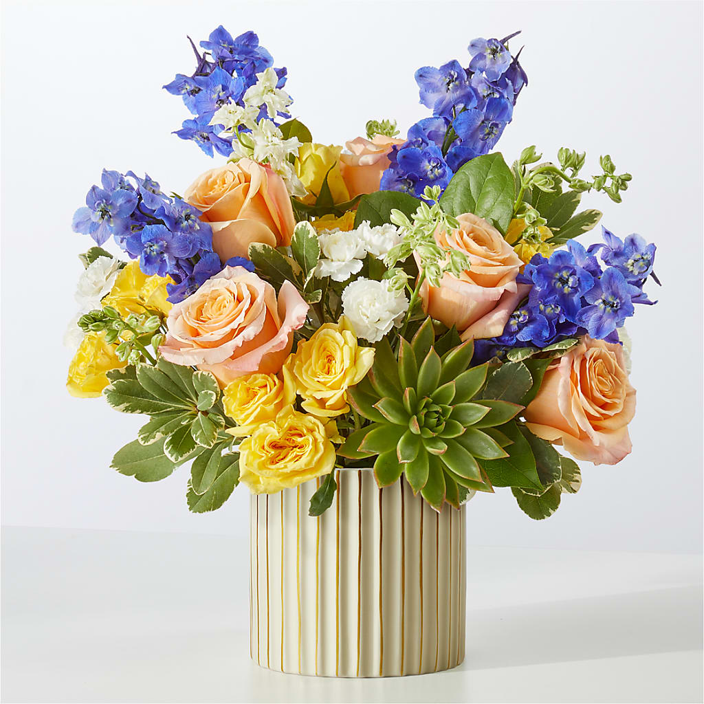 Cobalt Reverie Bouquet – LAKELINE FLORIST & GIFTS, Austin TX