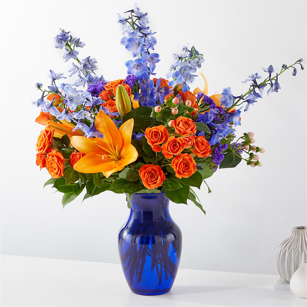 Radiant Citrus Bouquet – LAKELINE FLORIST & GIFTS, Austin TX