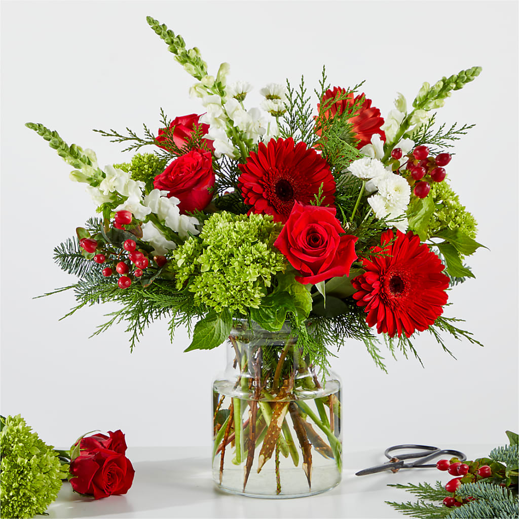 Merry Moment Bouquet – A Florist Original – LAKELINE FLORIST & GIFTS, Austin TX