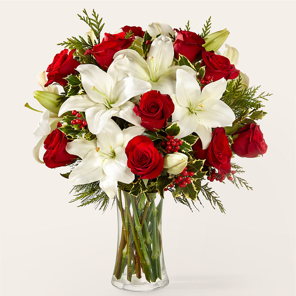 Sparkling Snowflakes Bouquet – LAKELINE FLORIST & GIFTS, Austin TX