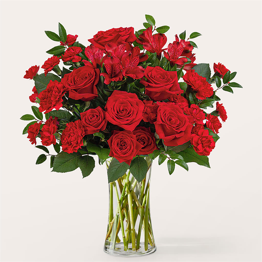Brilliant Ruby Bouquet – LAKELINE FLORIST & GIFTS, Austin TX