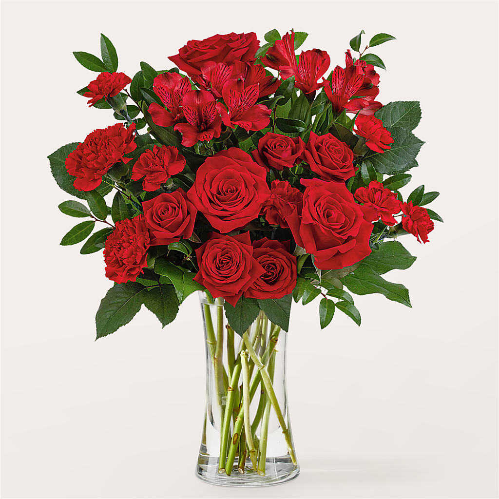 Brilliant Ruby Bouquet – LAKELINE FLORIST & GIFTS, Austin TX