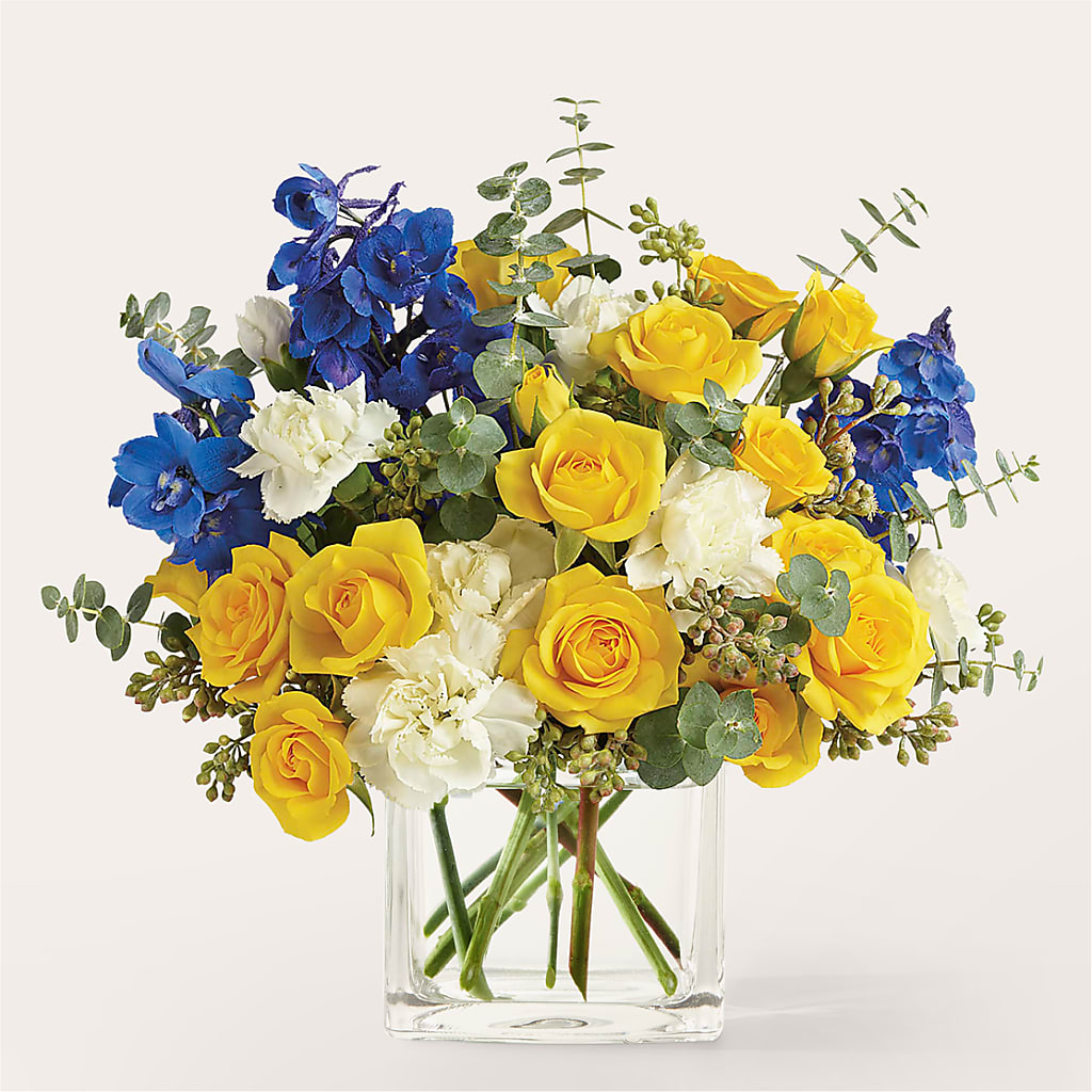 Sparkling Citrine Bouquet – LAKELINE FLORIST & GIFTS, Austin TX