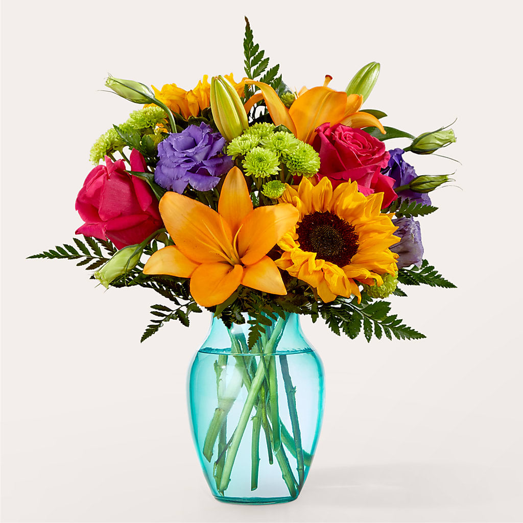 Double Rainbow Bouquet – LAKELINE FLORIST & GIFTS, Austin TX