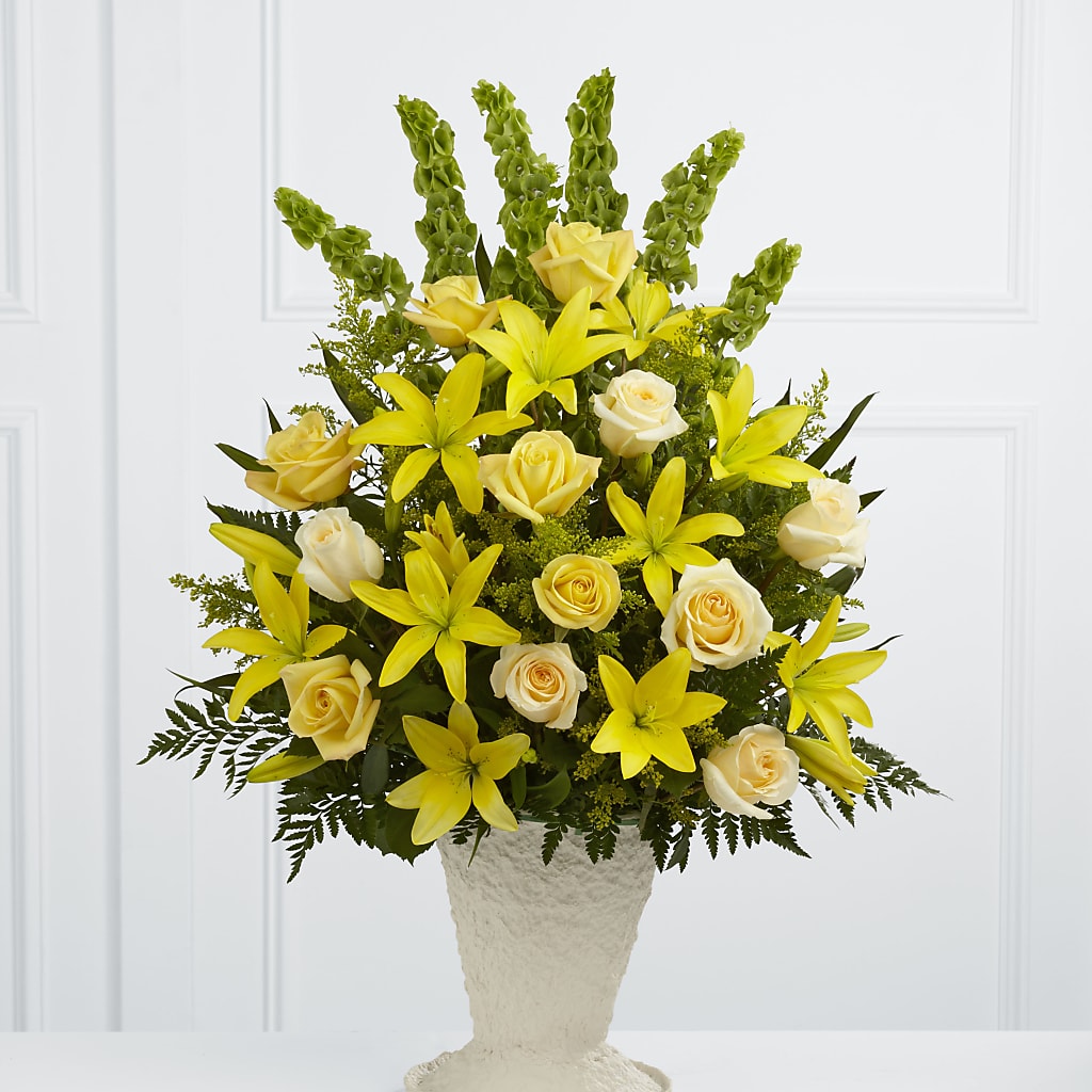 Golden Memories Arrangement – LAKELINE FLORIST & GIFTS, Austin TX