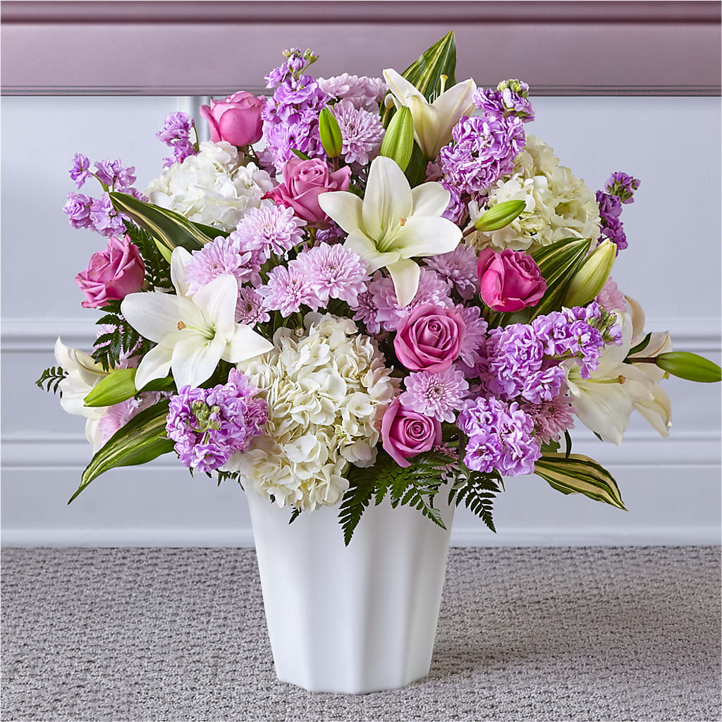 Heaven Sent Floor Basket – LAKELINE FLORIST & GIFTS, Austin TX