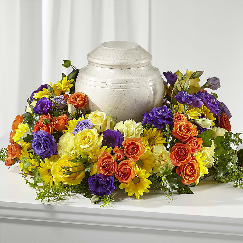 Blossoms of Remembrance Cremation Adornment – LAKELINE FLORIST & GIFTS, Austin TX