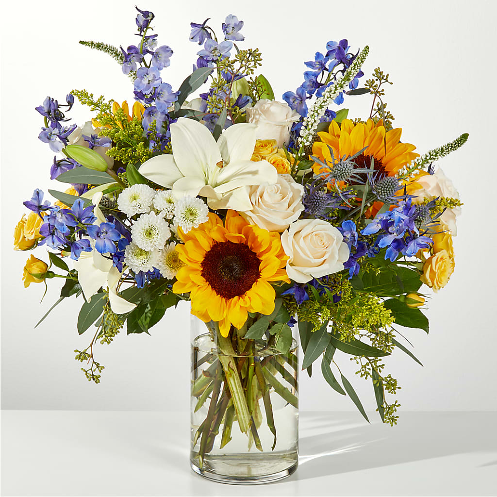 Wonderfully Sunny Bouquet – LAKELINE FLORIST & GIFTS, Austin TX