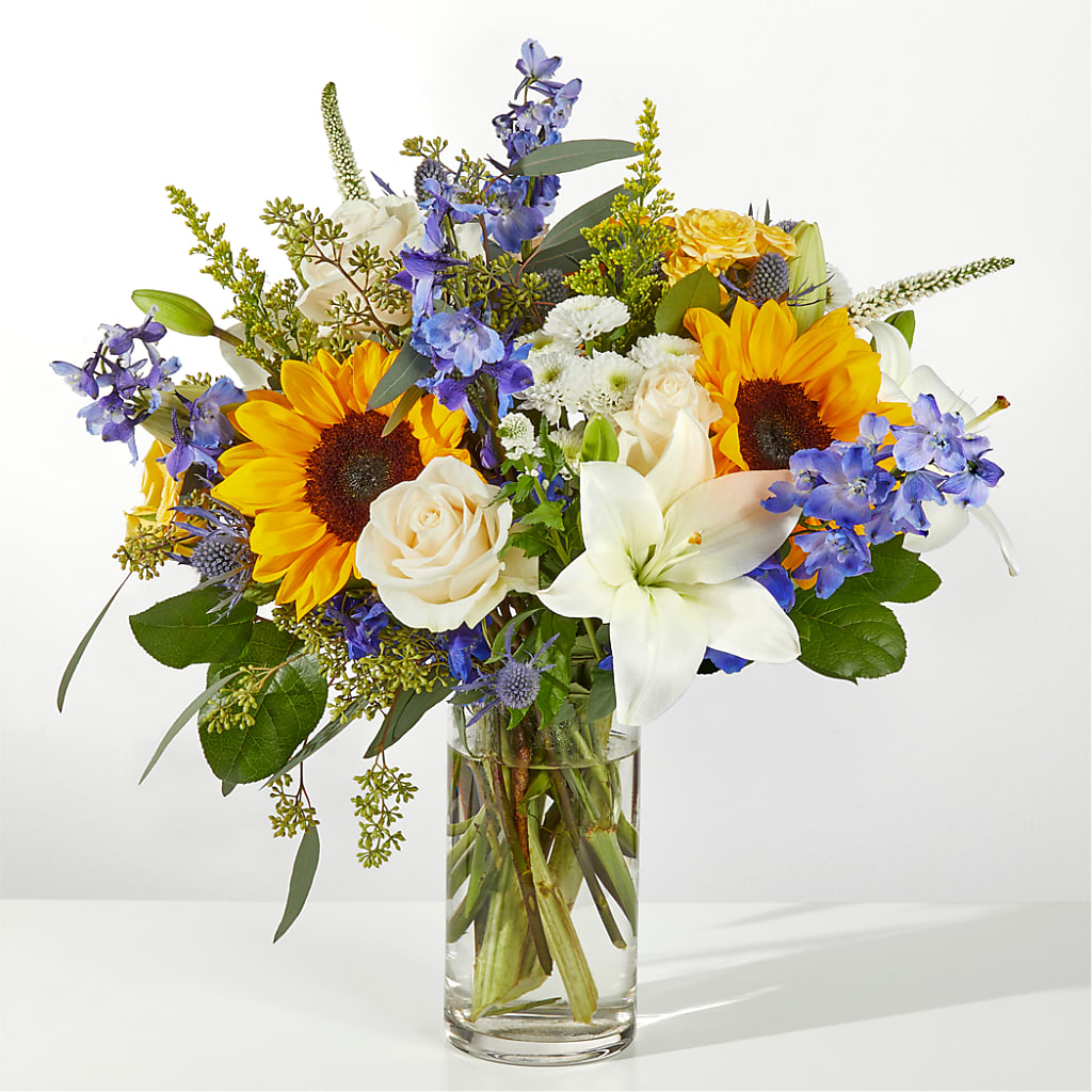 Wonderfully Sunny Bouquet – LAKELINE FLORIST & GIFTS, Austin TX