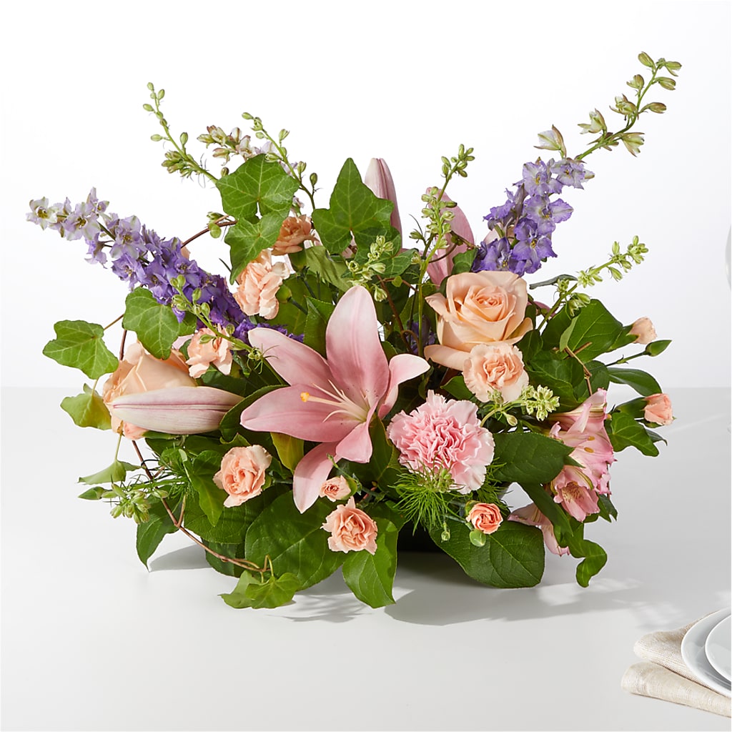 Blossom Time Centerpiece – LAKELINE FLORIST & GIFTS, Austin TX