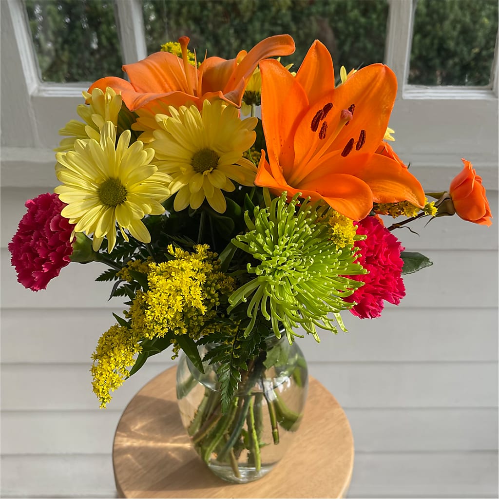 Bold & Bright – A Florist Original – LAKELINE FLORIST & GIFTS, Austin TX