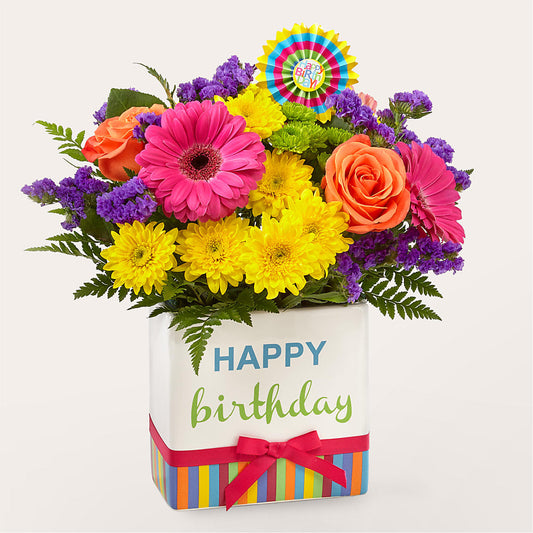 Birthday Brights Bouquet – LAKELINE FLORIST & GIFTS, Austin TX