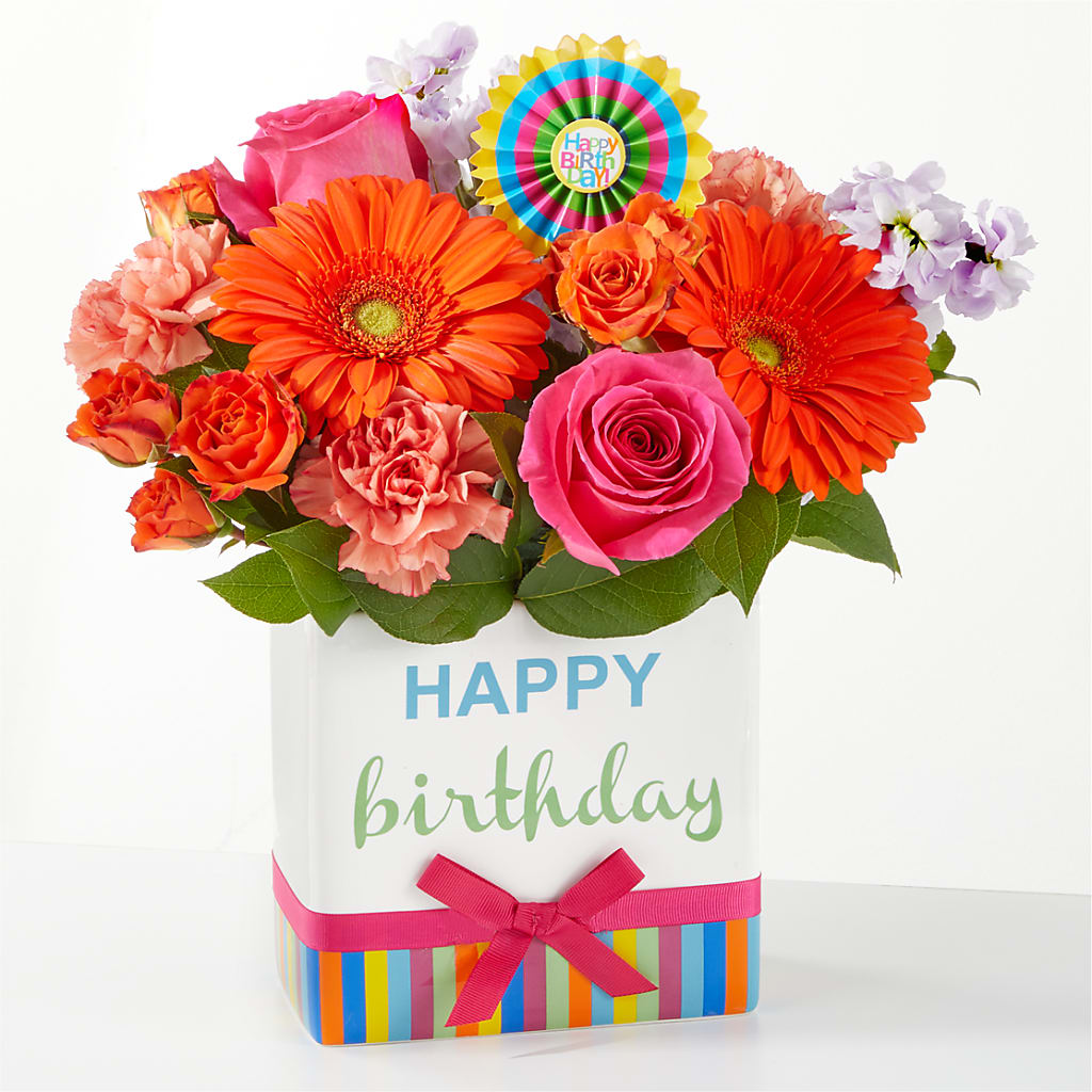 Birthday Surprise Bouquet – LAKELINE FLORIST & GIFTS, Austin TX