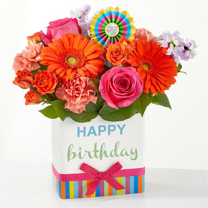 Birthday Surprise Bouquet – LAKELINE FLORIST & GIFTS, Austin TX