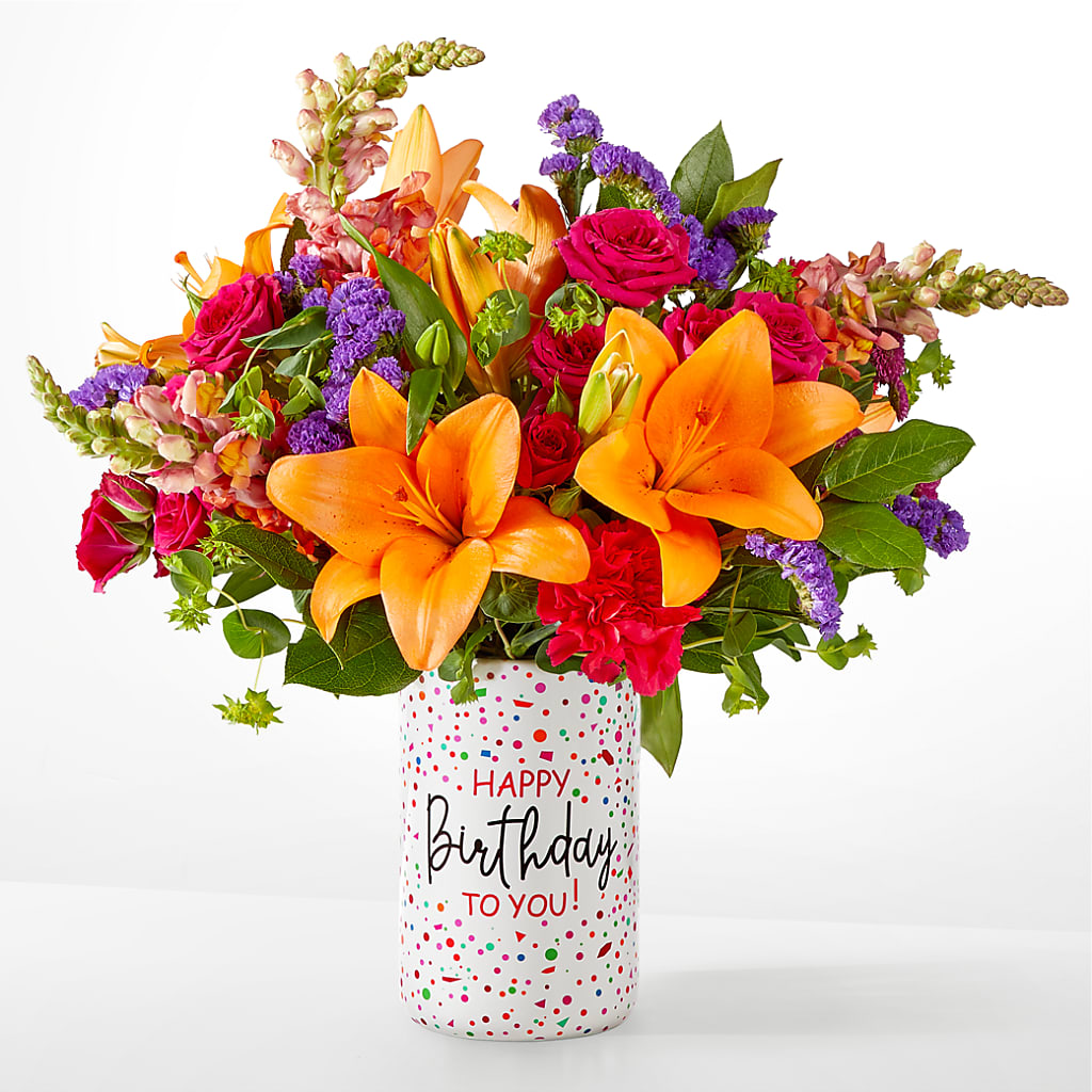 Birthday Palooza Bouquet – LAKELINE FLORIST & GIFTS, Austin TX