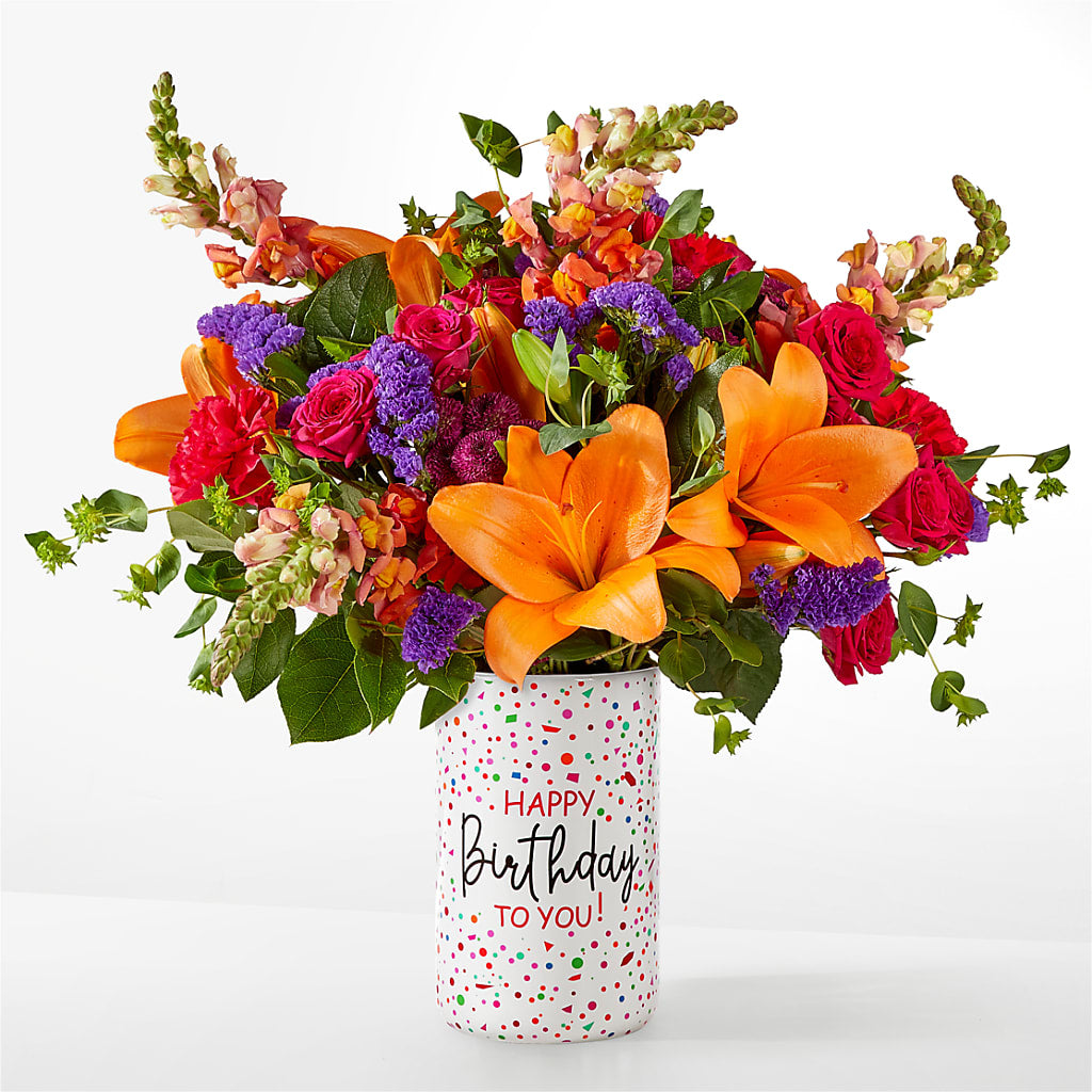 Birthday Palooza Bouquet – LAKELINE FLORIST & GIFTS, Austin TX