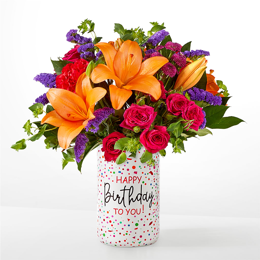 Birthday Palooza Bouquet – LAKELINE FLORIST & GIFTS, Austin TX