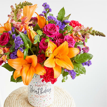 Birthday Palooza Bouquet – LAKELINE FLORIST & GIFTS, Austin TX