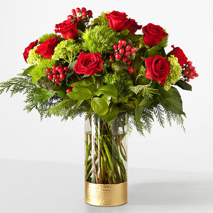 Plaid Throw Bouquet – LAKELINE FLORIST & GIFTS, Austin TX
