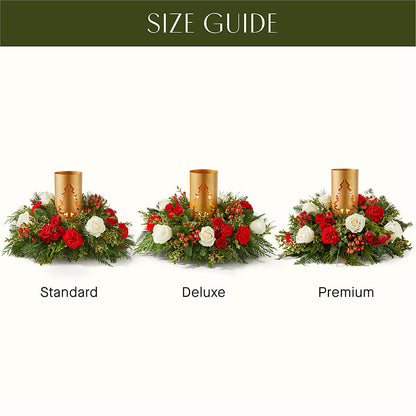 December Dreams Centerpiece – LAKELINE FLORIST & GIFTS, Austin TX