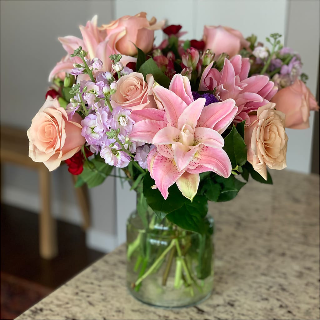 Romantique Bouquet – LAKELINE FLORIST & GIFTS, Austin TX