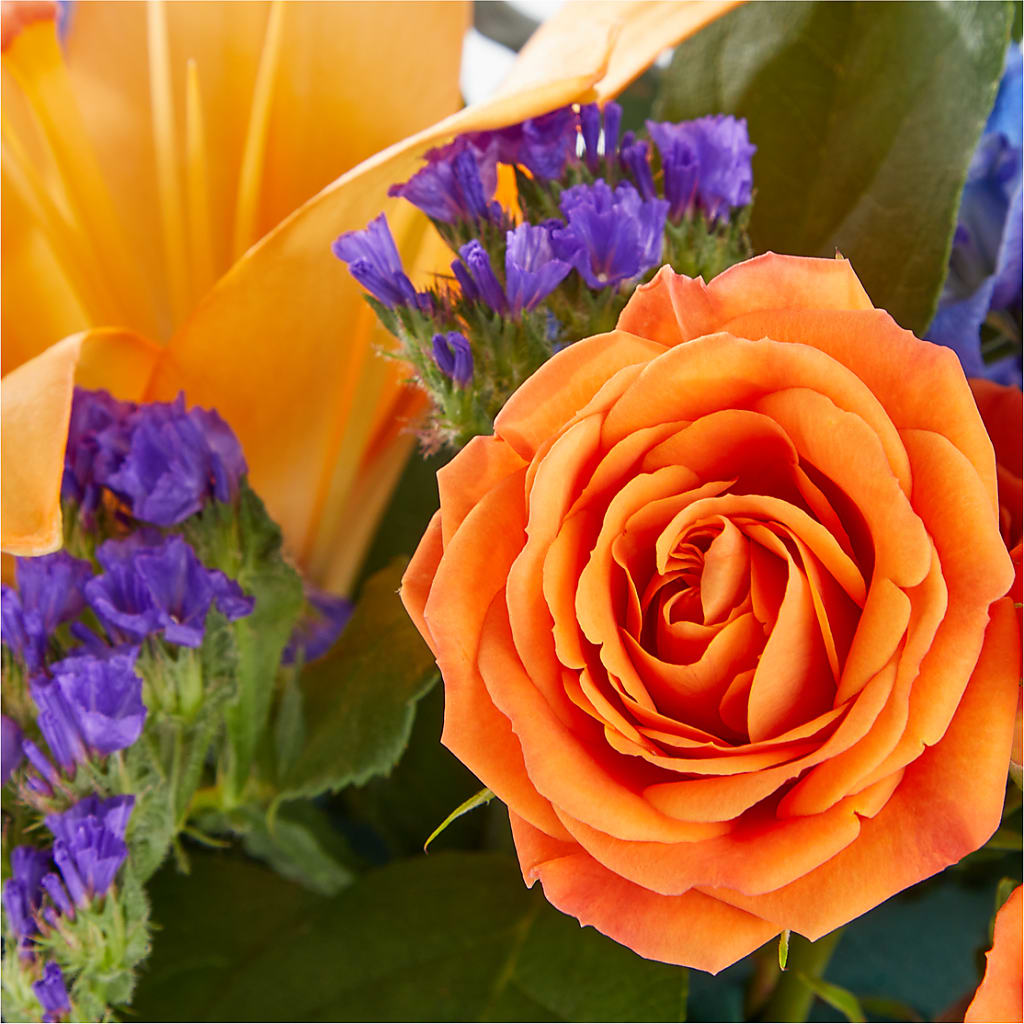 Radiant Citrus Box Bouquet – LAKELINE FLORIST & GIFTS, Austin TX