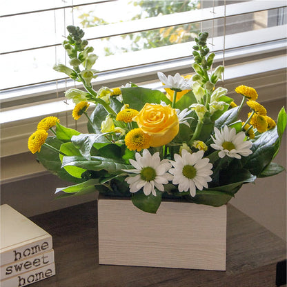 Sun Salutation Box Bouquet – LAKELINE FLORIST & GIFTS, Austin TX