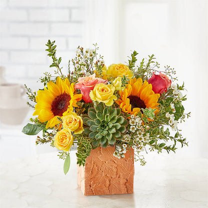 Sunflower Season Bouquet – LAKELINE FLORIST & GIFTS, Austin TX