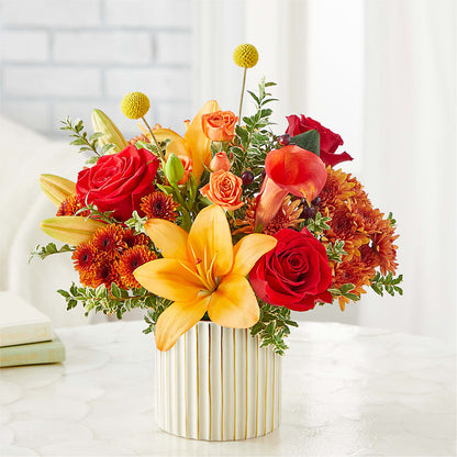 Scarlet Skies Bouquet – LAKELINE FLORIST & GIFTS, Austin TX