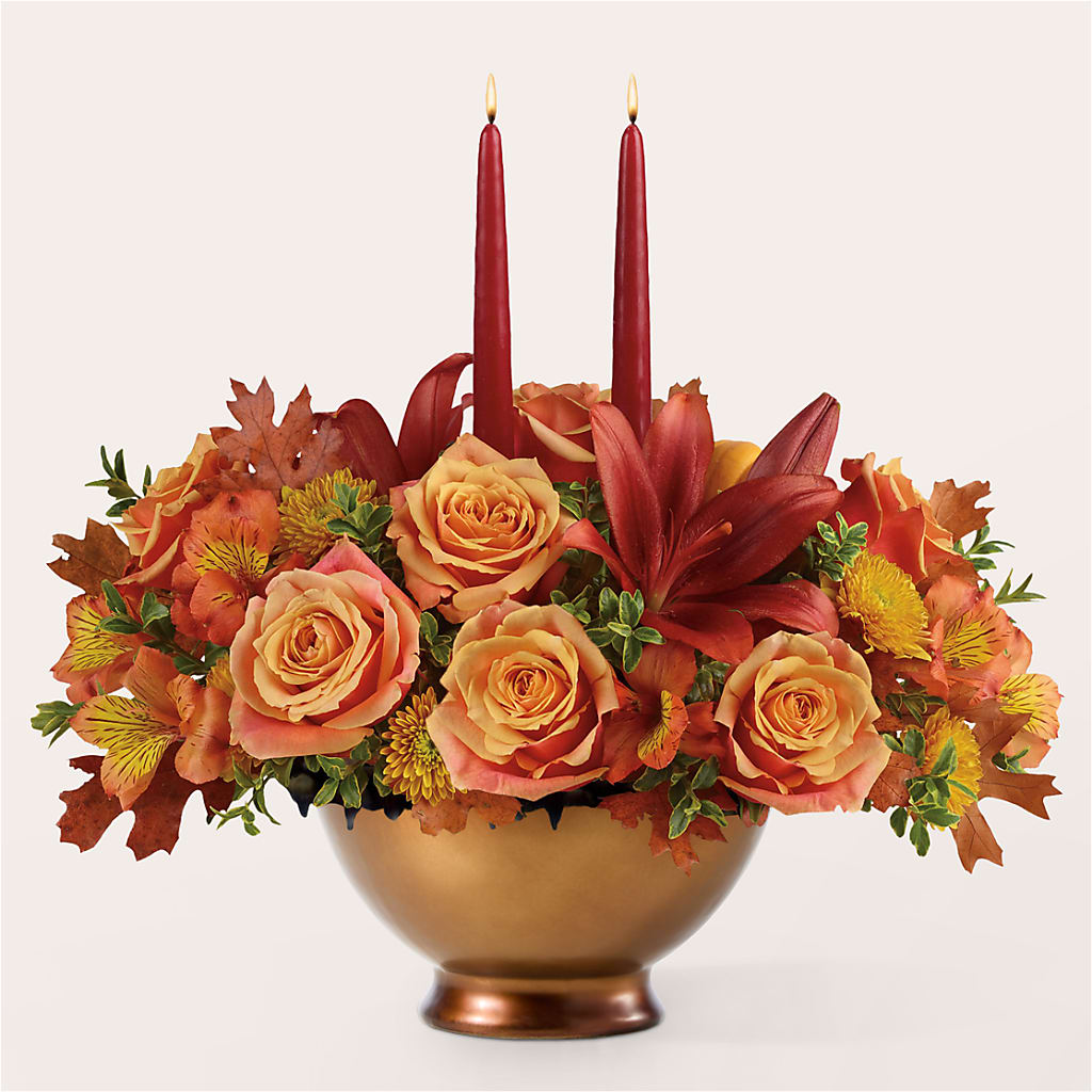 Harvest Table Centerpiece – LAKELINE FLORIST & GIFTS, Austin TX