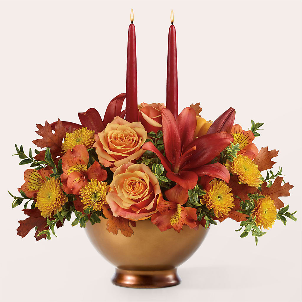 Harvest Table Centerpiece – LAKELINE FLORIST & GIFTS, Austin TX