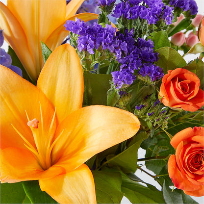 Radiant Citrus Bouquet – LAKELINE FLORIST & GIFTS, Austin TX