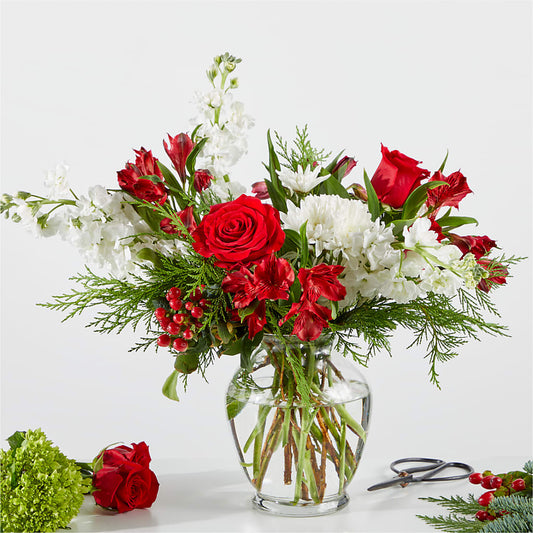 Merry Moment Bouquet – A Florist Original – LAKELINE FLORIST & GIFTS, Austin TX