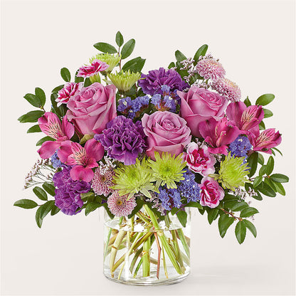Glass Half Full Bouquet – LAKELINE FLORIST & GIFTS, Austin TX