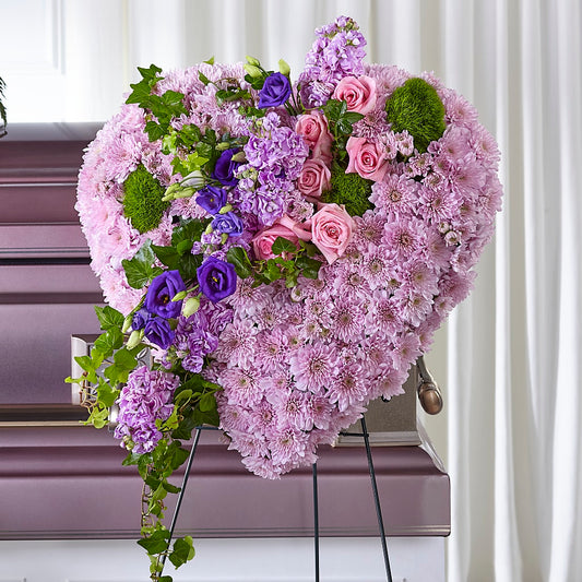 Treasured Love Standing Heart – LAKELINE FLORIST & GIFTS, Austin TX