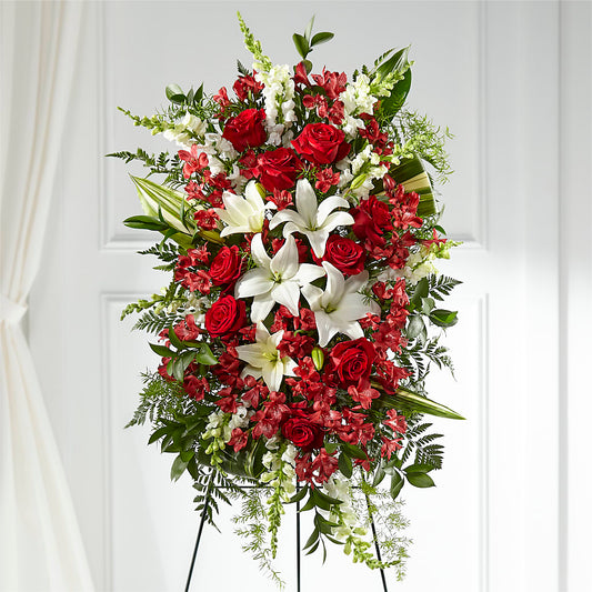 Everlasting Memory Standing Spray – LAKELINE FLORIST & GIFTS, Austin TX
