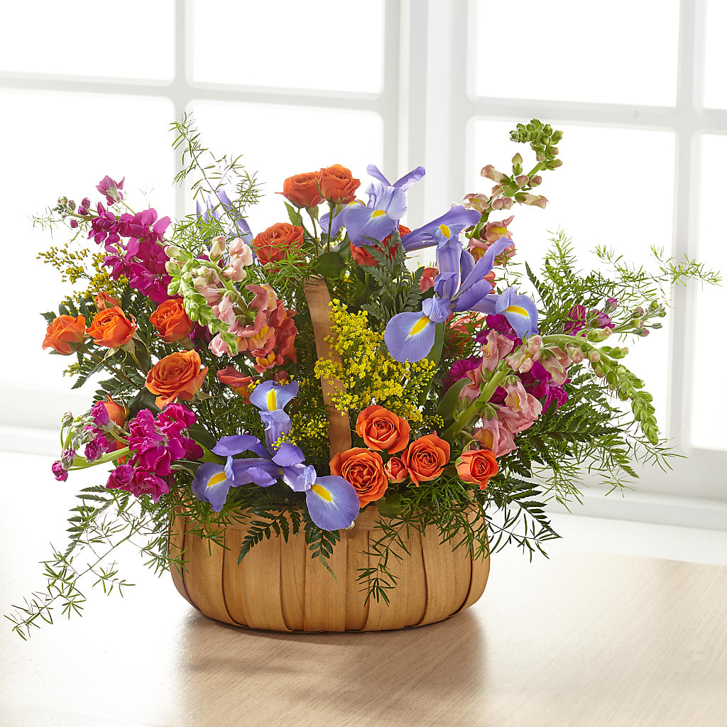 Garden of Life Basket – LAKELINE FLORIST & GIFTS, Austin TX