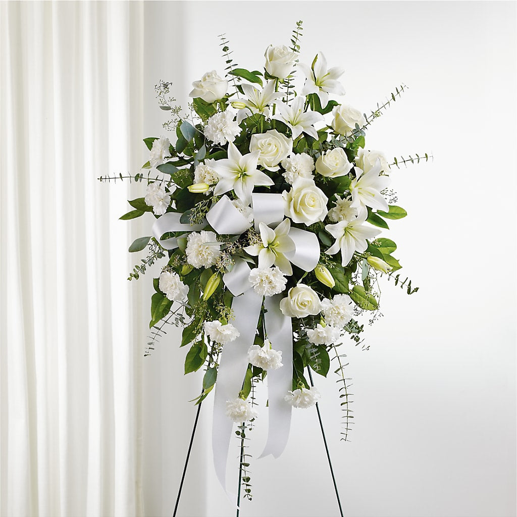 With Care Standing Spray – LAKELINE FLORIST & GIFTS, Austin TX