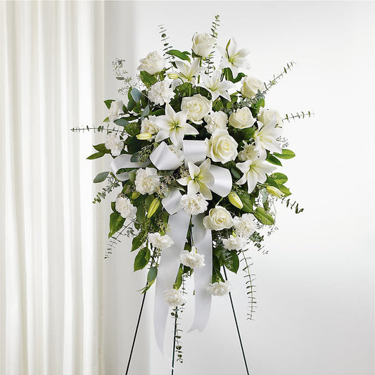 With Care Standing Spray – LAKELINE FLORIST & GIFTS, Austin TX