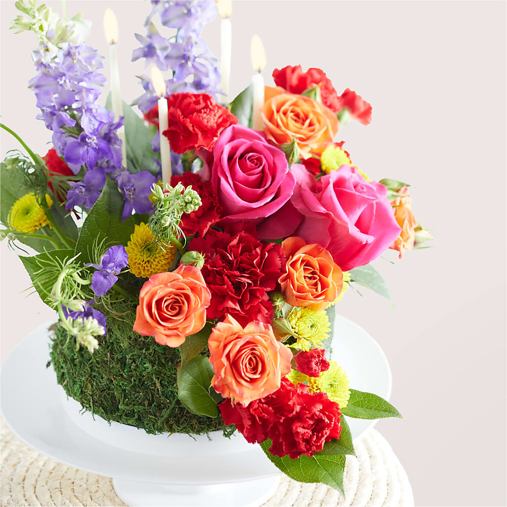 Best Year Yet Floral Cake – LAKELINE FLORIST & GIFTS, Austin TX