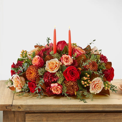 Gather Near Centerpiece – LAKELINE FLORIST & GIFTS, Austin TX