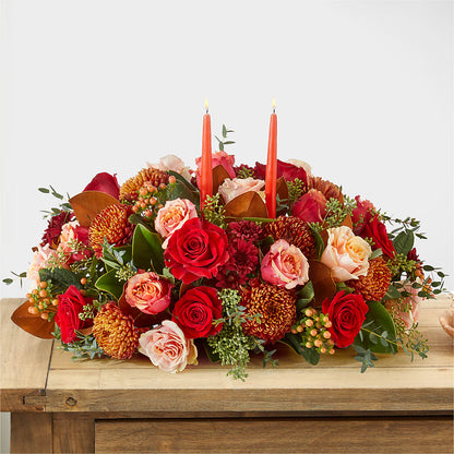 Gather Near Centerpiece – LAKELINE FLORIST & GIFTS, Austin TX