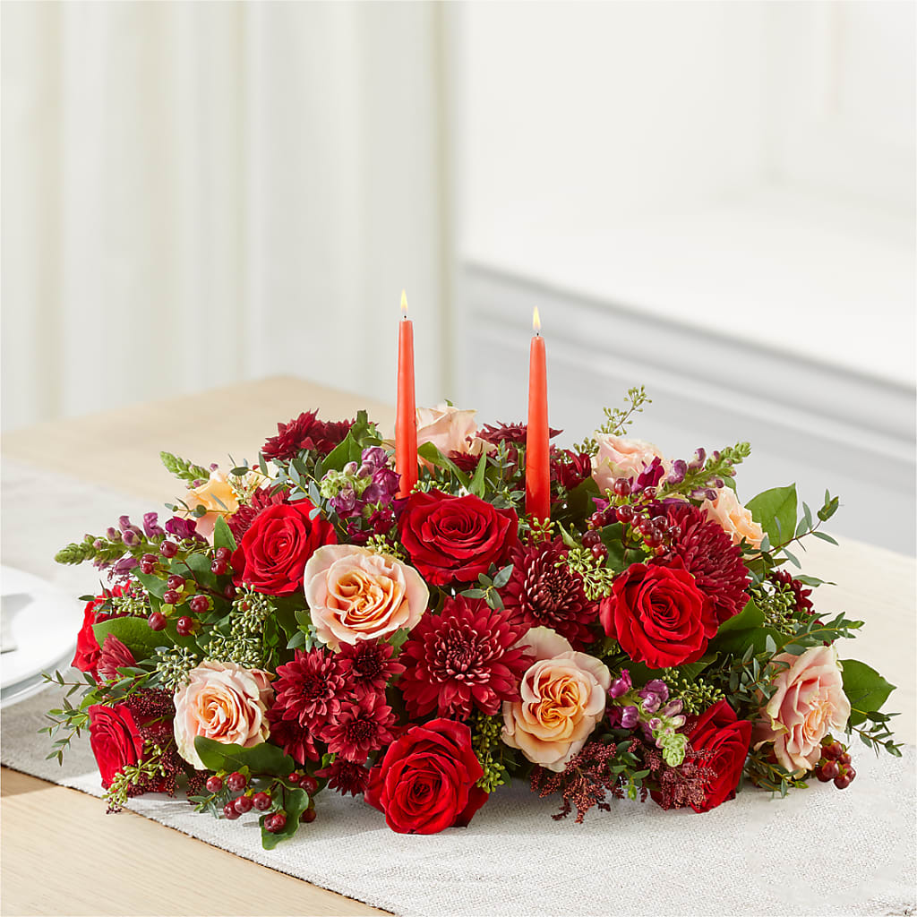 Most Thankful Centerpiece – LAKELINE FLORIST & GIFTS, Austin TX