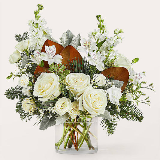 Fresh Snowfall Bouquet – LAKELINE FLORIST & GIFTS, Austin TX