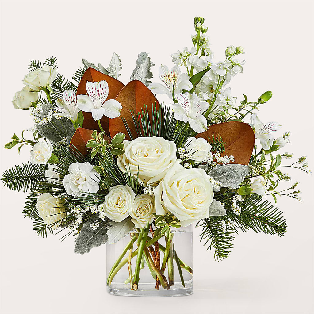 Fresh Snowfall Bouquet – LAKELINE FLORIST & GIFTS, Austin TX